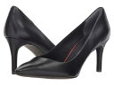 ロックポート 送料無料 ロックポート Rockport レディース 女性用 シューズ 靴 ヒール Total Motion 75mm Pointy Toe Pump - Black Smooth Leather