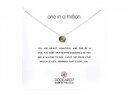  hM[h Dogeared fB[X p WG[ i lbNX One In A Million Sand Dollar Necklace - Silver