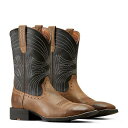 こちらの商品は アリアト Ariat メンズ 男性用 シューズ 靴 ブーツ ウエスタンブーツ Sport Wide Square Toe Western Boots - Barley Brown です。 注文後のサイズ変更・キャンセルは出来ませんので、十分なご検討の上でのご注文をお願いいたします。 ※靴など、オリジナルの箱が無い場合がございます。ご確認が必要な場合にはご購入前にお問い合せください。 ※画面の表示と実物では多少色具合が異なって見える場合もございます。 ※アメリカ商品の為、稀にスクラッチなどがある場合がございます。使用に問題のない程度のものは不良品とは扱いませんのでご了承下さい。 ━ カタログ（英語）より抜粋 ━ Featuring a four-row stitch pattern for style and durability, the Ariat(R) Sport Wide Square Toe Western Boots are the perfect footwear to style up your outfits. The leather midsole of these boots makes them comfortable to wear all day. These leather boots feature ATS(R) technology that offers ergonomic support on uneven terrain. Designed to offer comfort, style, and durability, these Western boots make a great addition to your footwear collection. Leather upper. Removable leather footbed and lining. Horseman heel design. Pull-on style. Wide square toe. Duratread(TM) outsole offers superior flex and traction. ※掲載の寸法や重さはサイズ「9, width D - Medium」を計測したものです. サイズにより異なりますので、あくまで参考値として参照ください. 実寸（参考値）： Heel Height: 約 3.81 cm Weight: 約 1130 g Shaft: 約 27.94 cm ■サイズの幅(オプション)について Slim &lt; Narrow &lt; Medium &lt; Wide &lt; Extra Wide S &lt; N &lt; M &lt; W A &lt; B &lt; C &lt; D &lt; E &lt; EE(2E) &lt; EEE(3E) ※足幅は左に行くほど狭く、右に行くほど広くなります ※標準はMedium、M、D(またはC)となります ※メーカー毎に表記が異なる場合もございます