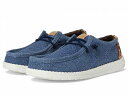 送料無料 ヘイデュード Hey Dude メンズ 男性用 シューズ 靴 スニーカー 運動靴 Wally Palm Jute - Navy Blazer/Chil...