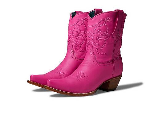 送料無料 コーラルブーツ Corral Boots レディース 女性用 シューズ 靴 ブーツ ウエスタンブーツ Z5137 - Fuchsia