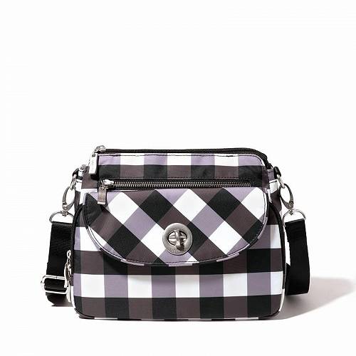  obK[j Baggallini fB[X p obO  obNpbN bN Calais Crossbody Bag - Black White Gingham