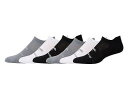  ubNX Brooks t@bV \bNX C Run-In No Show Socks 6-Pack - Asphalt/White/Black