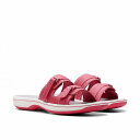 送料無料 クラークス Clarks レディース 女性用 シューズ 靴 サンダル Breeze Piper - Bright Pink Combi