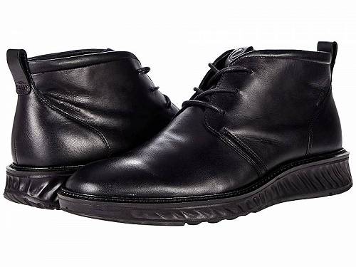 こちらの商品は エコー ECCO メンズ 男性用 シューズ 靴 ブーツ チャッカブーツ St.1 Hybrid Boot GTX - Black Cow Leather です。 注文後のサイズ変更・キャンセルは出来ませんので、十分なご検討の上でのご注文をお願いいたします。 ※靴など、オリジナルの箱が無い場合がございます。ご確認が必要な場合にはご購入前にお問い合せください。 ※画面の表示と実物では多少色具合が異なって見える場合もございます。 ※アメリカ商品の為、稀にスクラッチなどがある場合がございます。使用に問題のない程度のものは不良品とは扱いませんのでご了承下さい。 ━ カタログ（英語）より抜粋 ━ The ECCO(R) St.1 Hybrid Boot GTX is a simple, yet eye-catching chukka boot silhouette, keeping your look effortlessly stylish. GORE-TEX offers 100% waterproof technology. Soft ECCO PHORENE(TM) midsole offers excellent energy return and our innovative SHOCK THRU point provides shock absorption with every step. Lightweight sole provides cushioning and flexibility, using innovative ECCO FLUIDFORM(TM) Direct Comfort Technology. Waxed textile laces can be easily adjusted for a secure fit, while a leather welt offers sophistication. Removable leather insole offers a luxe feel and breathability. Leather upper. Leather and textile lining and insole. Synthetic outsole. Product measurements were taken using size 43 (US Men&#039;s 9-9.5), width D - Medium. サイズにより異なりますので、あくまで参考値として参照ください. 靴の重さは片側のみのものとなります. 実寸（参考値）： Heel Height: 約 3.81 cm Weight: 約 480 g Platform Height: 約 1.27 cm ■サイズの幅(オプション)について Slim &lt; Narrow &lt; Medium &lt; Wide &lt; Extra Wide S &lt; N &lt; M &lt; W A &lt; B &lt; C &lt; D &lt; E &lt; EE(2E) &lt; EEE(3E) ※足幅は左に行くほど狭く、右に行くほど広くなります ※標準はMedium、M、D(またはC)となります ※メーカー毎に表記が異なる場合もございます