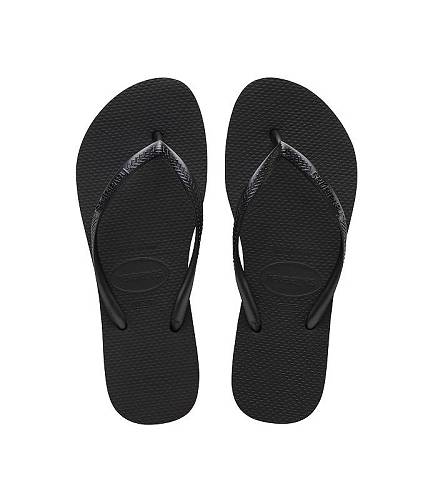 送料無料 ハワイアナス Havaianas レディース 女性用 シューズ 靴 サンダル Slim Flatform Flip-Flop Sandal - Black