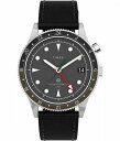 楽天グッズ×グッズ送料無料 タイメックス Timex メンズ 男性用 腕時計 ウォッチ ファッション時計 39 mm Waterbury Traditional GMT - Black