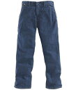 J[n[g Carhartt Y jp t@bV W[Y fj Big & Tall Flame-Resistant Signature Denim Dungarees - Denim