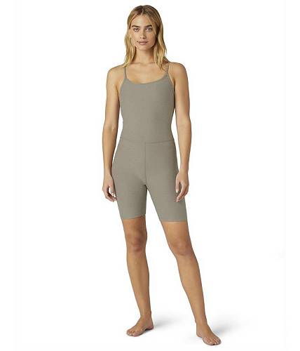 送料無料 ビヨンドヨガ Beyond Yoga レディース 女性用 ファッション ジャンプスーツ つなぎ セット Spacedye Get in Gear Biker Jumpsuit - Birch Heather