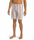 ラシット バッグ 送料無料 ハンロ Hanro メンズ 男性用 ファッション 子供服 パジャマ 寝巻き 下着 Night &amp; Day Woven Shorts - Russet Beige Stripe