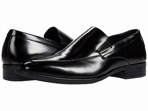 送料無料 ステーシーアダムス Stacy Adams メンズ 男性用 シューズ 靴 ローファー Aldrich Slip-On Loafer - Black