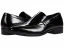 送料無料 ステーシーアダムス Stacy Adams メンズ 男性用 シューズ 靴 ローファー Aldrich Slip-On Loafer - Black