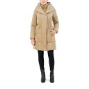  R[n[ Cole Haan fB[X p t@bV AE^[ WPbg R[g _EEEC^[R[g Shawled Hood Mineral Nylon Coat with Bib - Platinum