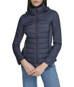  JoNC Calvin Klein fB[X p t@bV AE^[ WPbg R[g _EEEC^[R[g Short Scuba Side Lightweight Puffer - Navy