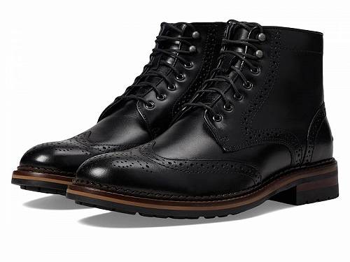  W[XgAh}[tB[ Johnston &amp; Murphy Y jp V[Y C u[c hXu[c Connelly Wing Tip Boot - Black Full Grain