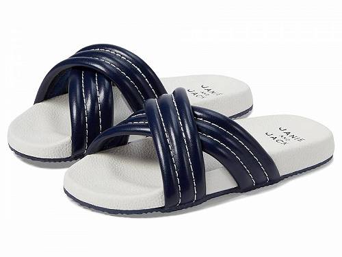 送料無料 Janie and Jack 女の子用 キッズシューズ 子供靴 サンダル Stripe Pool Slide (Toddler/Little Kid/Big Kid) - Multicolor