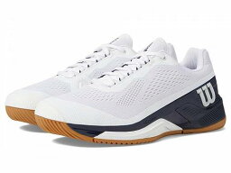 送料無料 ウィルソン Wilson レディース 女性用 シューズ 靴 スニーカー 運動靴 Rush Pro 4.0 Tennis Shoes - White/Navy/Gum