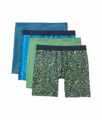 こちらの商品は ツーバイスト 2(X)IST メンズ 男性用 ファッション 下着 Essential Stretch 3+1 4-Pack Boxer Brief - Bluesteel/Landscape Camo/Stone Green/Blue Chess です。 注文後のサイズ変更・キャンセルは出来ませんので、十分なご検討の上でのご注文をお願いいたします。 ※靴など、オリジナルの箱が無い場合がございます。ご確認が必要な場合にはご購入前にお問い合せください。 ※画面の表示と実物では多少色具合が異なって見える場合もございます。 ※アメリカ商品の為、稀にスクラッチなどがある場合がございます。使用に問題のない程度のものは不良品とは扱いませんのでご了承下さい。 ━ カタログ（英語）より抜粋 ━ Upgrade your essentials wearing 2(X)IST(TM) Essential Stretch 3+1 Boxer Briefs! Featuring an elasticized waistband with logo detail and an original contour pouch for maximum support, these low-rise briefs offer comfort and style. The pull-on style and soft-stretch fabric ensure a perfect fit, while the seamless back and square-cut leg openings keep you feeling confident and comfortable all day long. 92% cotton, 8% spandex. Machine washable. ※掲載の寸法や重さはサイズ「MD」を計測したものです. サイズにより異なりますので、あくまで参考値として参照ください. If you&#039;re not fully satisfied with your purchase, you are welcome to return any unworn, unwashed items in the original packaging with tags and if applicable, the protective adhesive strip intact. Note: Briefs, swimsuits and bikini bottoms should be tried on over underwear, without removing the protective adhesive strip. Returns that fail to adhere to these guidelines may be rejected. 実寸（参考値）： Inseam: 約 11.68 cm