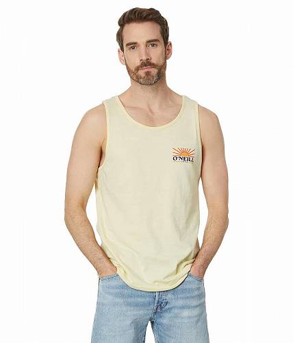 送料無料 オニール O'Neill メンズ 男性用 ファッション タンクトップ Sun Supply Tank - Pale Yellow