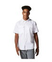 送料無料 マウンテンハードウエア Mountain Hardwear メンズ 男性用 ファッション ボタンシャツ Big &amp; Tall Canyon(TM) Short Sleeve Shirt - White