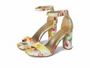 送料無料 ナチュラライザー Naturalizer レディース 女性用 シューズ 靴 ヒール Joy - Sunlight Yellow Floral Leat...