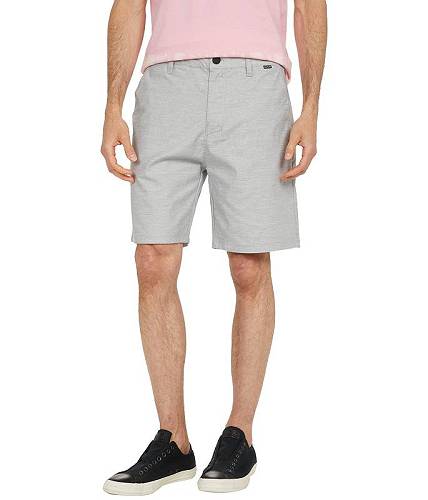 送料無料 ハーレー Hurley メンズ 男性用 ファッション ショートパンツ 短パン H2O-Dri Breathe 19" Walkshorts - Wolf Grey