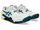  AVbNX ASICS Y jp V[Y C Xj[J[ ^C GEL-Resolution 9 - White/Restful Teal