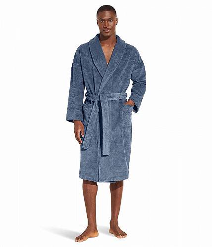 送料無料 エバージェイ Eberjey ファッション パジャマ 寝巻き バスローブ Unisex Terry Robe - Coastal Blue