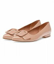 送料無料 アン クライン Anne Klein レディース 女性用 シューズ 靴 フラット Kalea - Natural Patent