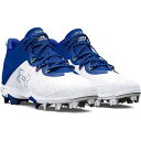 送料無料 アンダーアーマー Under Armour メンズ 男性用 シューズ 靴 スニーカー 運動靴 Harper 8 Mid RM - Royal/White/Royal