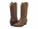 送料無料 ローパー Roper レディース 女性用 シューズ 靴 ブーツ ウエスタンブーツ Glitter Underlay Boot - Tan