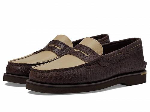 送料無料 スペリー Sperry メンズ 男性用 シューズ 靴 ボートシューズ A/O Penny Double Sole - Brown