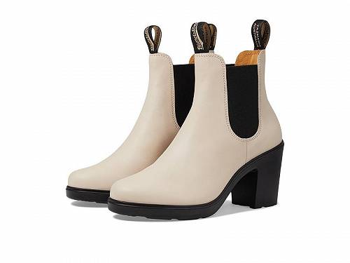 送料無料 ブランドストーン Blundstone レディース 女性用 シューズ 靴 ブーツ チェルシーブーツ アンクル BL2364 Blocked Heeled Boots - Pearl White