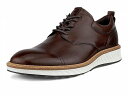 送料無料 エコー ECCO メンズ 男性用 シューズ 靴 オックスフォード 紳士靴 通勤靴 ST.1 Hybrid Cap Toe Oxford - Cocoa...