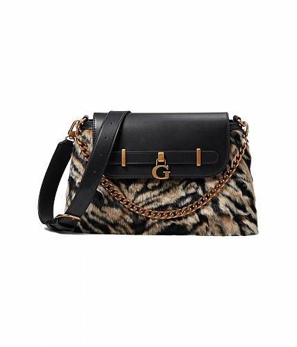  QX GUESS fB[X p obO  obNpbN bN Bergen Crossbody Flap - Tiger