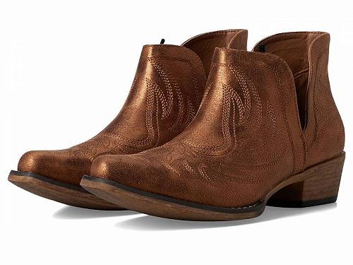 送料無料 ローパー Roper レディース 女性用 シューズ 靴 ブーツ ウエスタンブーツ Ava Metallic - Tan