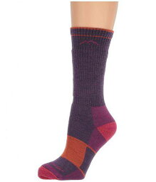 送料無料 ダーンタフバーモント Darn Tough Vermont レディース 女性用 ファッション ソックス 靴下 Merino Wool Boot Socks Full Cushion - Plum Heather