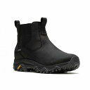 送料無料 メレル Merrell メンズ 男性用 シューズ 靴 ブーツ チェルシーブーツ Moab Adventure 3 Chelsea Wp - Black