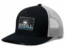 送料無料 オニール O&#039;Neill メンズ 男性用 ファッション雑貨 小物 帽子 Headquarters Trucker - Black 1