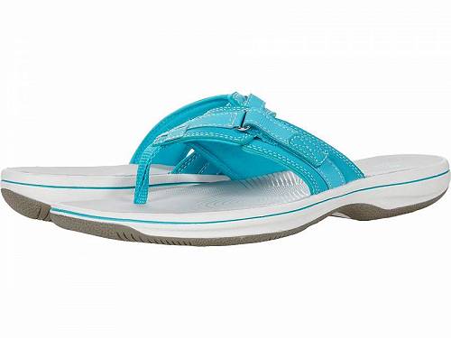 送料無料 クラークス Clarks レディース 女性用 シューズ 靴 サンダル Breeze Sea - Aqua Synthetic 2