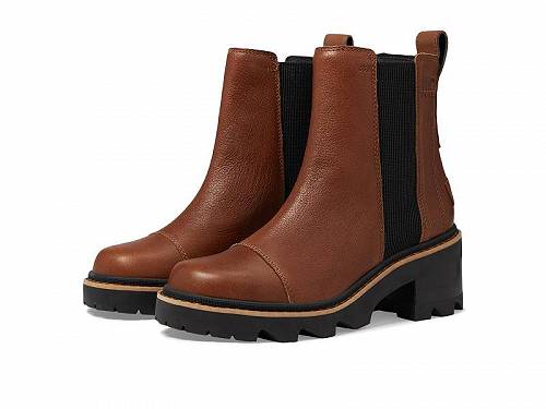 送料無料 ソレル SOREL レディース 女性用 シューズ 靴 ブーツ チェルシーブーツ アンクル Joan Now(TM) Chelsea - Velvet Tan/Black