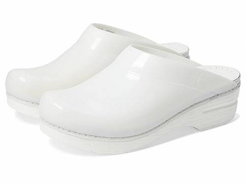 送料無料 ダンスコ Dansko シューズ 靴 クロッグ Sonja - White Translucent