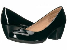 送料無料 コンフォーティヴァ Comfortiva レディース 女性用 シューズ 靴 ヒール Amora - Black Goat Patent