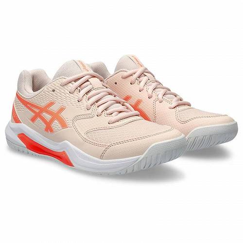 送料無料 アシックス ASICS レディース 女性用 シューズ 靴 スニーカー 運動靴 GEL-Dedicate 8 Tennis Shoe - Pearl Pink/Sun Coral