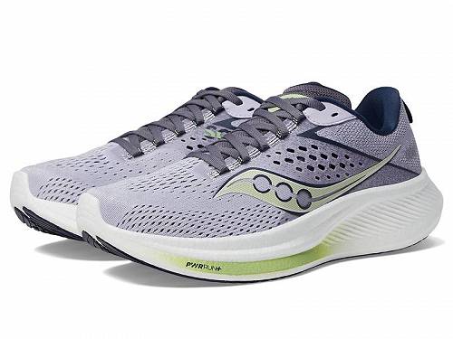 送料無料 サッカニー Saucony レディース 女性用 シューズ 靴 スニーカー 運動靴 Ride 17 - Iris/Navy 1