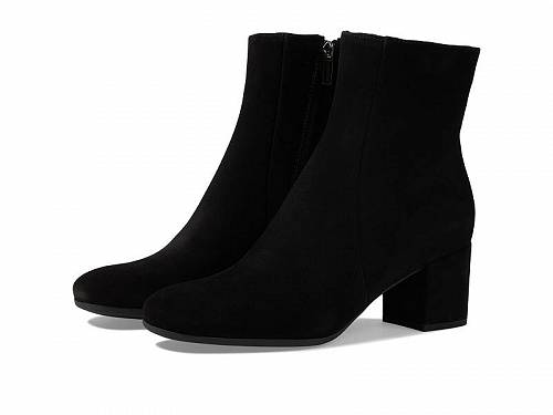 送料無料 ラカナディアン La Canadienne レディース 女性用 シューズ 靴 ブーツ アンクル ショートブーツ Joanie - Black Suede