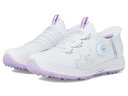 送料無料 Skechers GO GOLF レディース 女性用 シューズ 靴 スニーカー 運動靴 Go Golf Elite 5 Hands Free Slip-Ins - White/Lavender