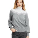 送料無料 ダーレ・オブ・ノルウェイ Dale of Norway レディース 女性用 ファッション セーター Isfrid Sweater - Grey/White