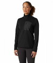 送料無料 ヘリーハンセン Helly Hansen レディース 女性用 ファッション セーター Versalite 1/2 Zip Fleece - Black