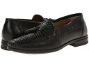 送料無料 ナンブッシュ Nunn Bush メンズ 男性用 シューズ 靴 ローファー Strafford Woven Moc Toe Loafer - Black